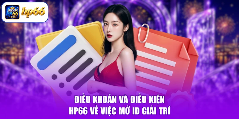 Điều khoản và điều kiện HP66 về việc mở ID giải trí