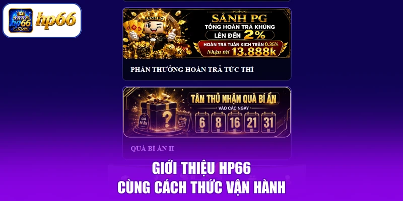 Giới thiệu HP66 cùng cách thức vận hành