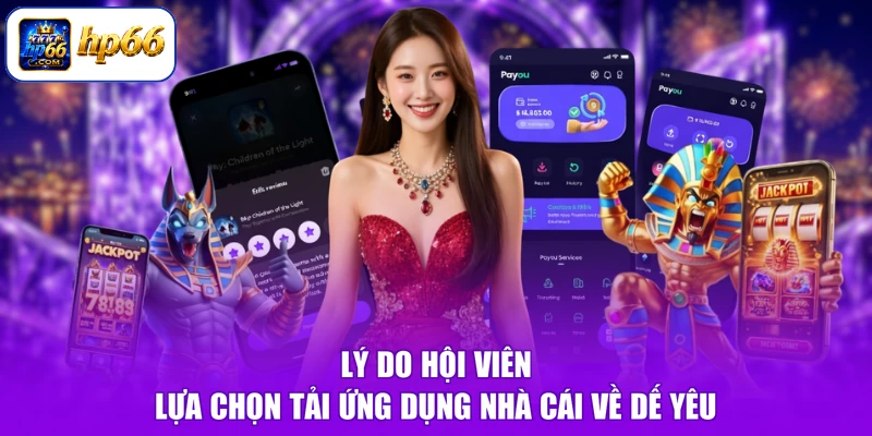 Lý do hội viên lựa chọn tải ứng dụng nhà cái về dế yêu