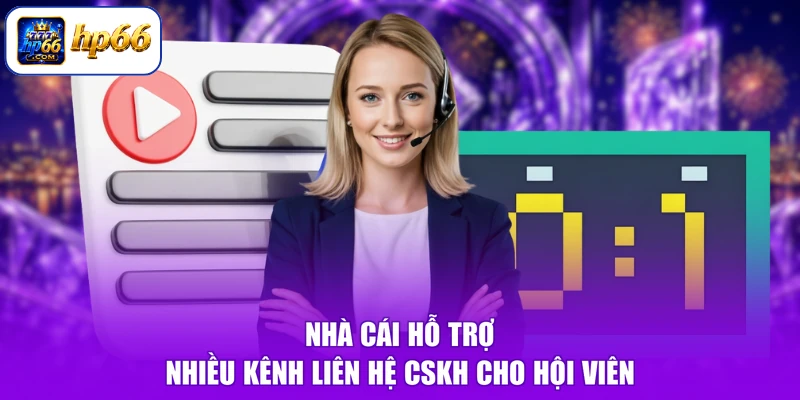 Nhà cái hỗ trợ nhiều kênh liên hệ CSKH cho hội viên