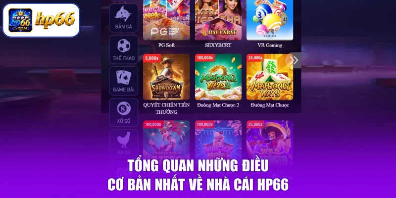 Tổng quan những điều cơ bản nhất về nhà cái HP66